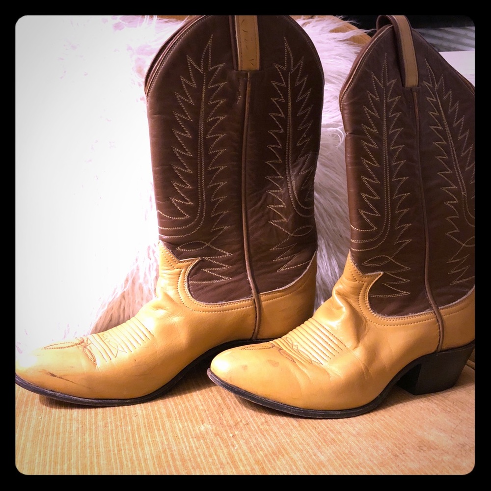 Vintage Tony Lama Cowboy Boots Women’s Sz 7